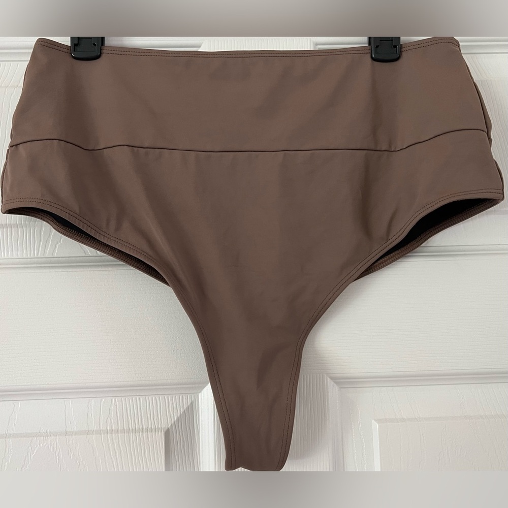 High Rise Cheeky Bikini Bottoms